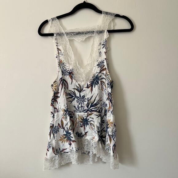 Free People Flowy Floral Tank Top - Picture 2 of 4